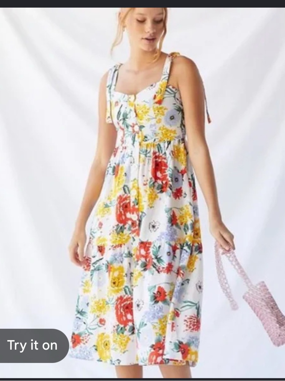 Urban Outfitters “Positano” midi dress